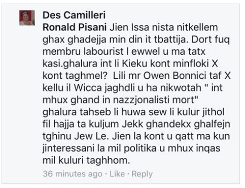 Jason Azzopardi - Camilleri Newsfeed